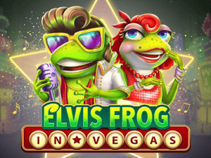 Logo Elvis Frog in Vegas