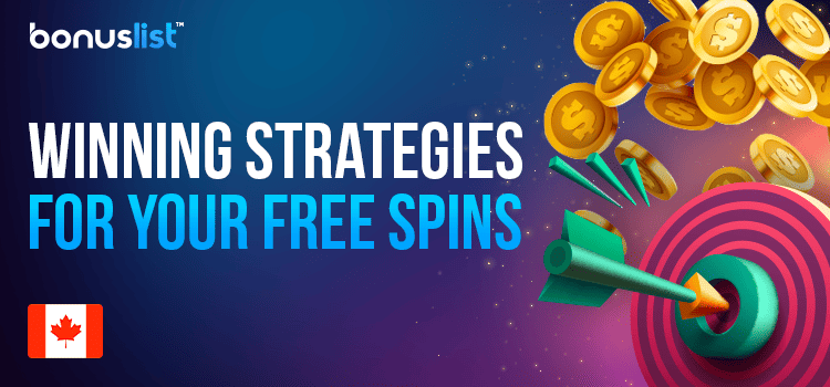 An arrow is on the bulls eye with some gold coins for winning strategies for free spin offers