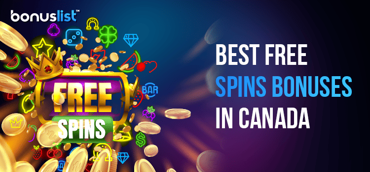 A crowned free speel reel with gold coins for top Canadian online casinos with free spins bonuses