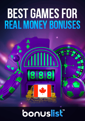 Different casino gaming items for the best games for real money bonuses
